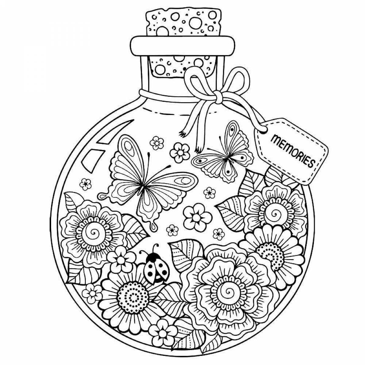 Color-lively hobbyline coloring page