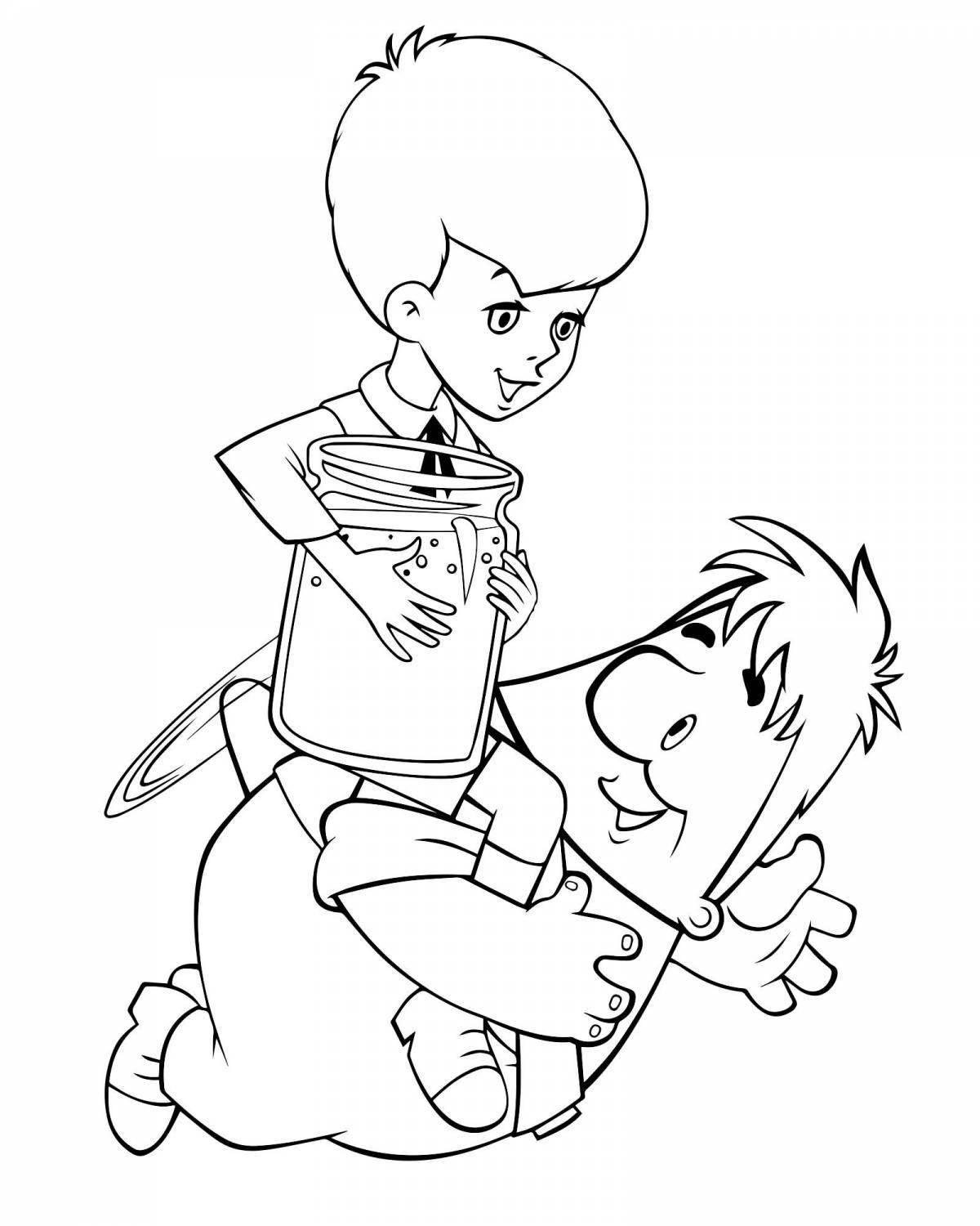 Carlson inspiration coloring