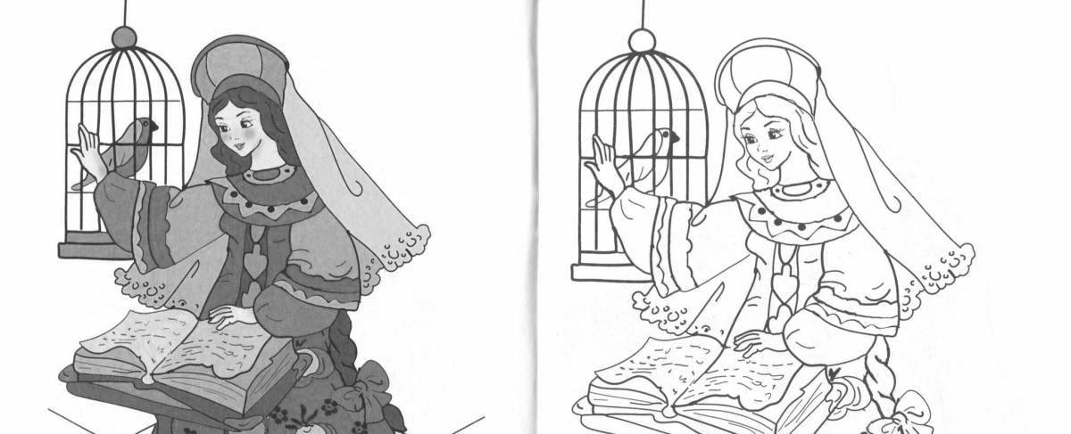 Photo Luxury coloring Finist clear falcon