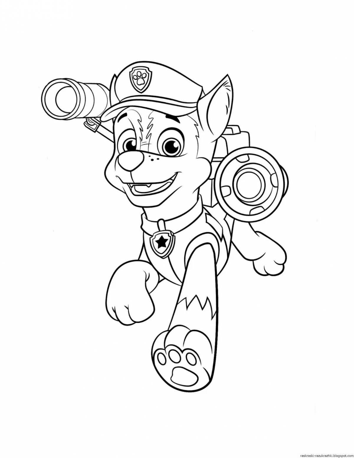 Wonderful Cute Paw Patrol Coloring Pages