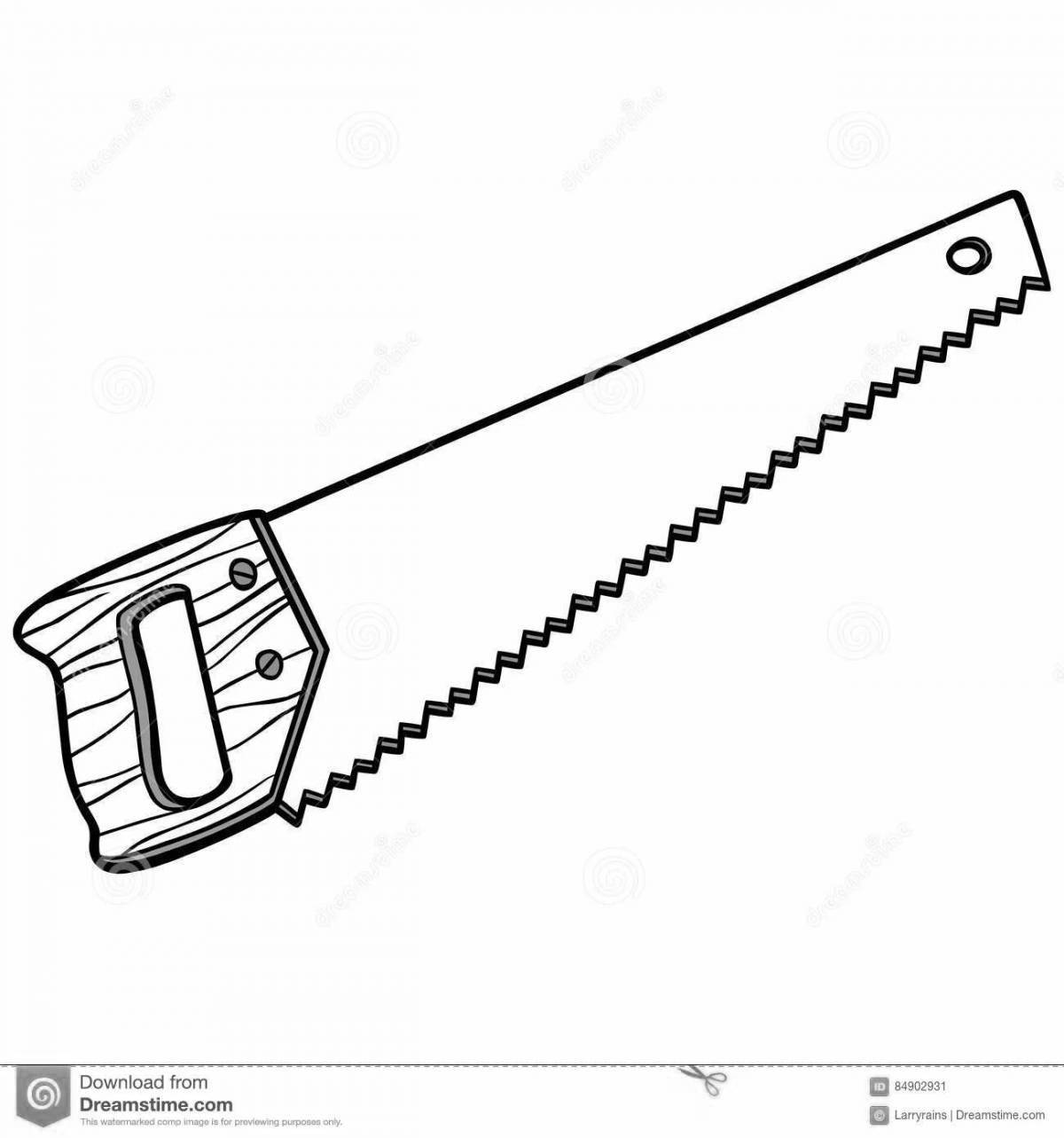 Junior Shiny Saw Coloring