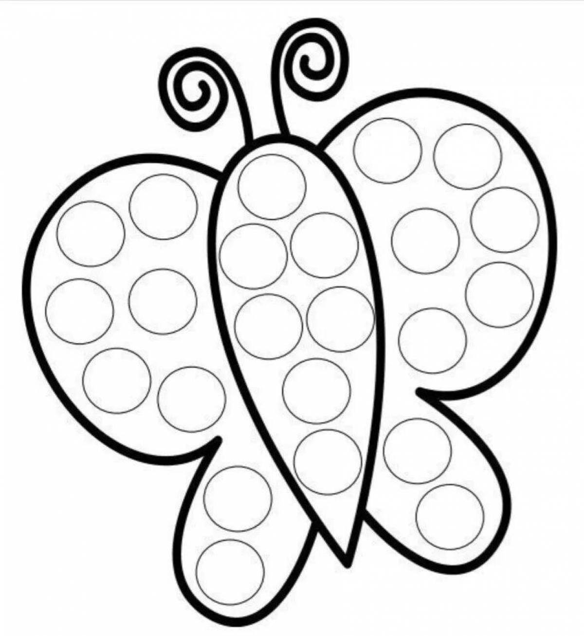 Amazing cotton swab pattern