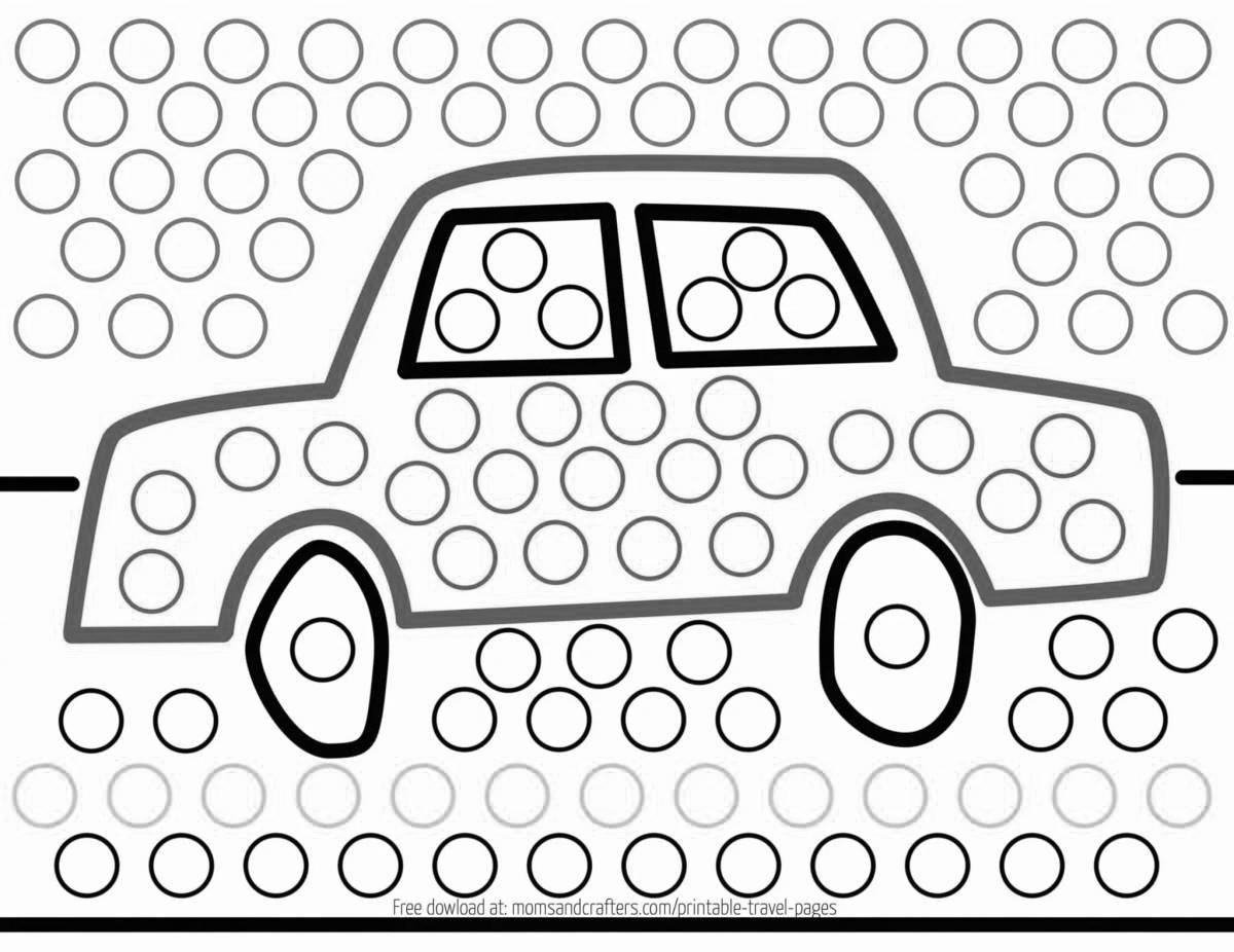 Gorgeous cotton swab pattern