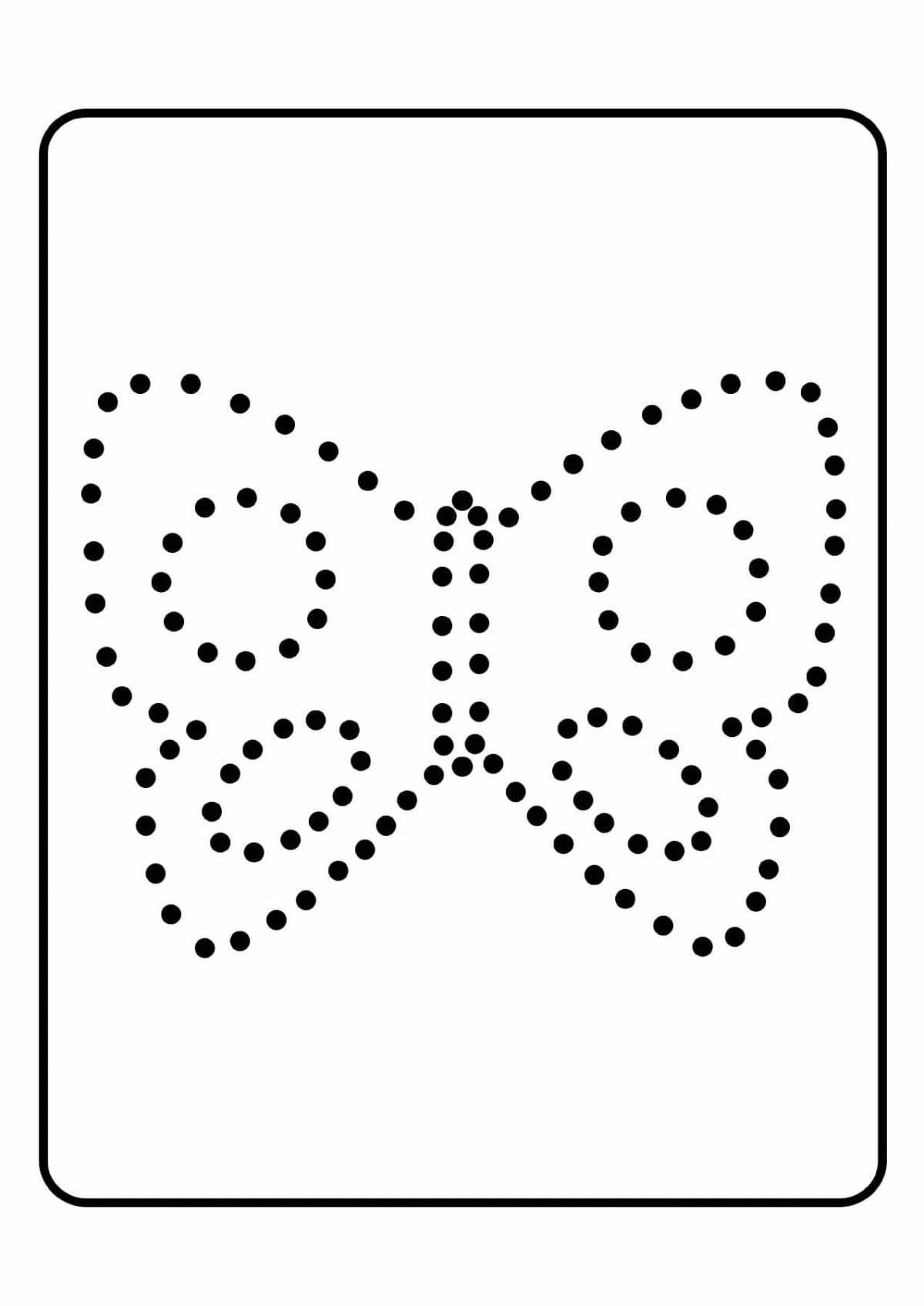 Exquisite cotton swab pattern