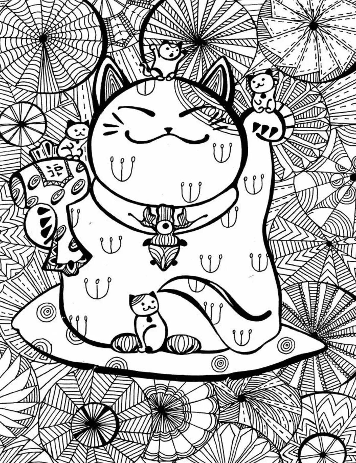 Photo Pop it fun anti-stress coloring book