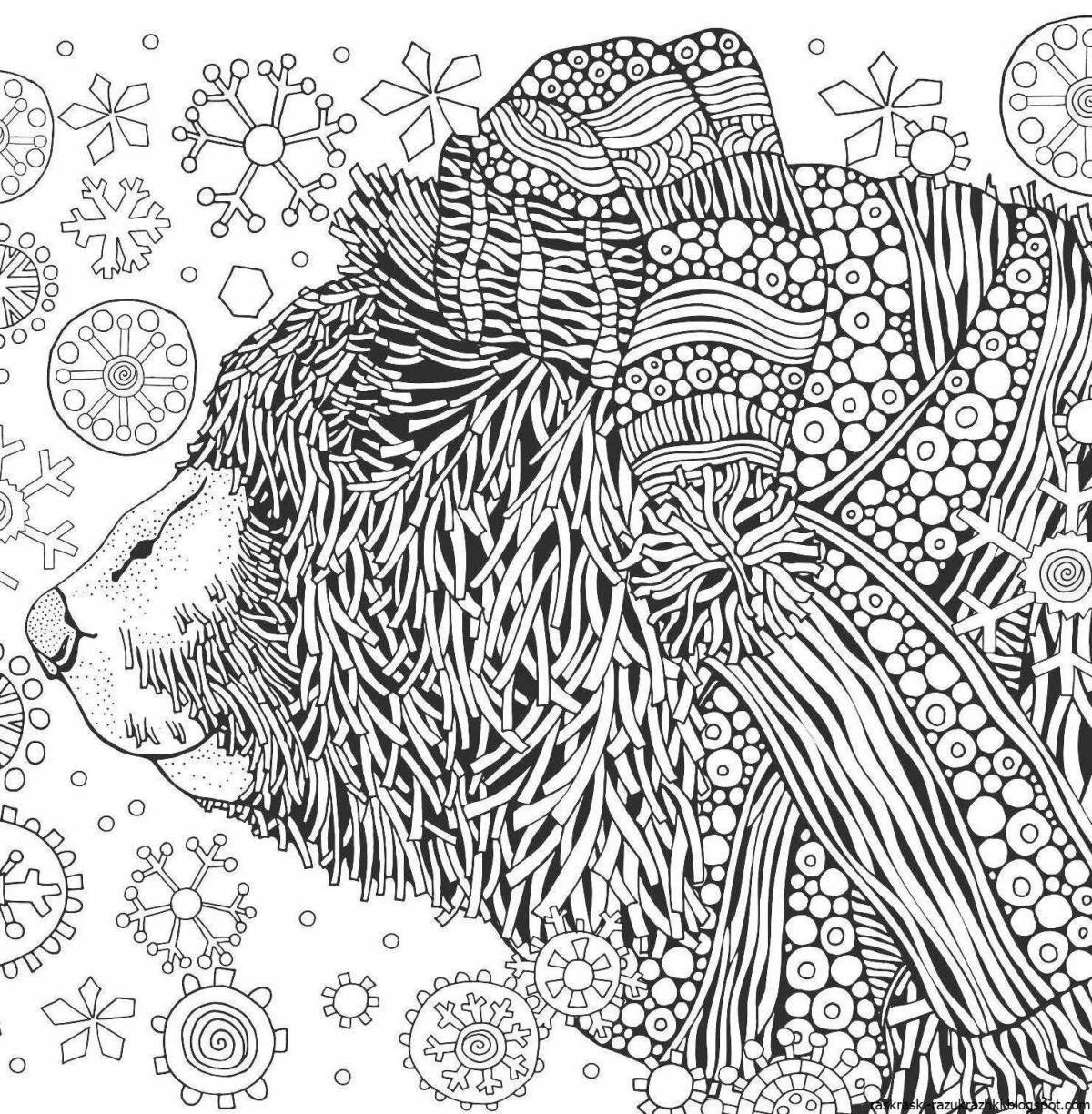 Exquisite hygge coloring book