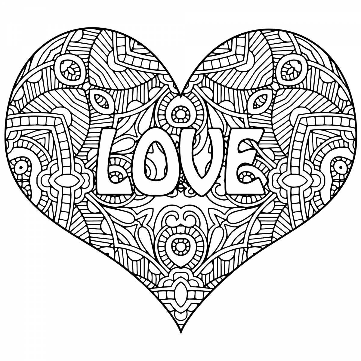 Colourful coloring for children 10-15 years old