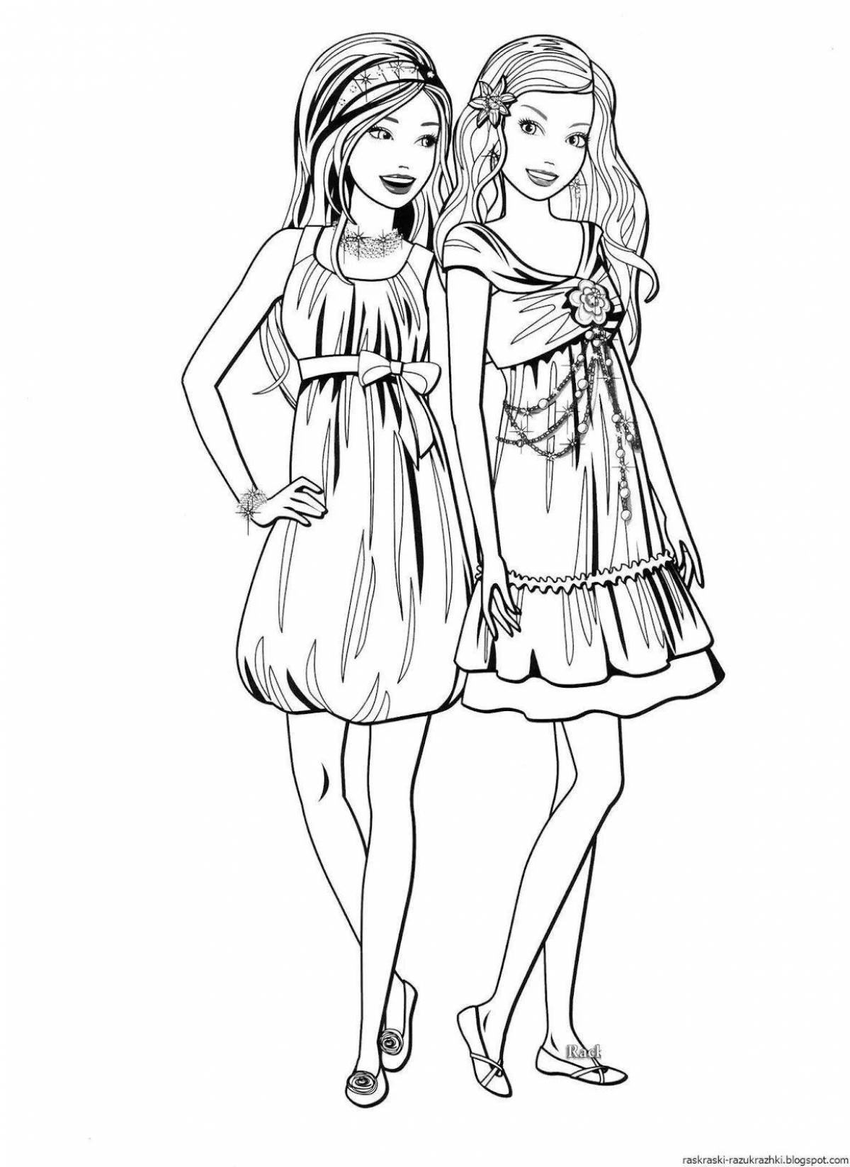 Cute coloring pages clothes for girls 12 years old