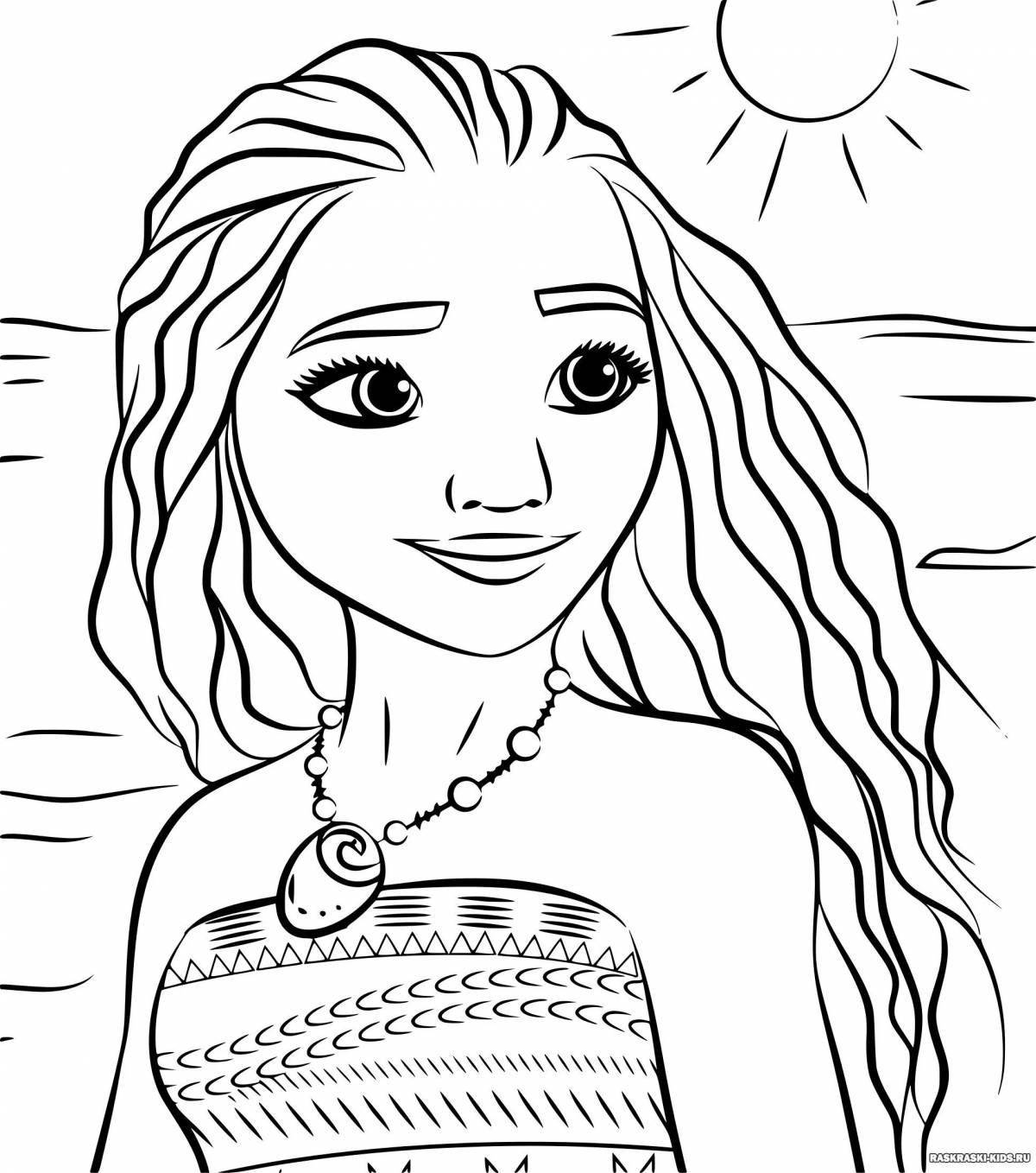 Fun coloring book for girls 10-12 years old