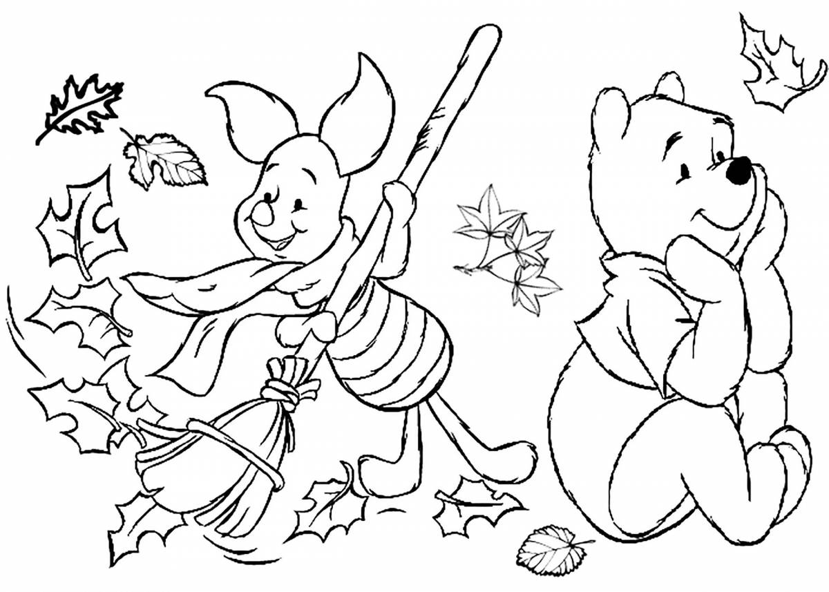 Color-delightful coloring page full page for children