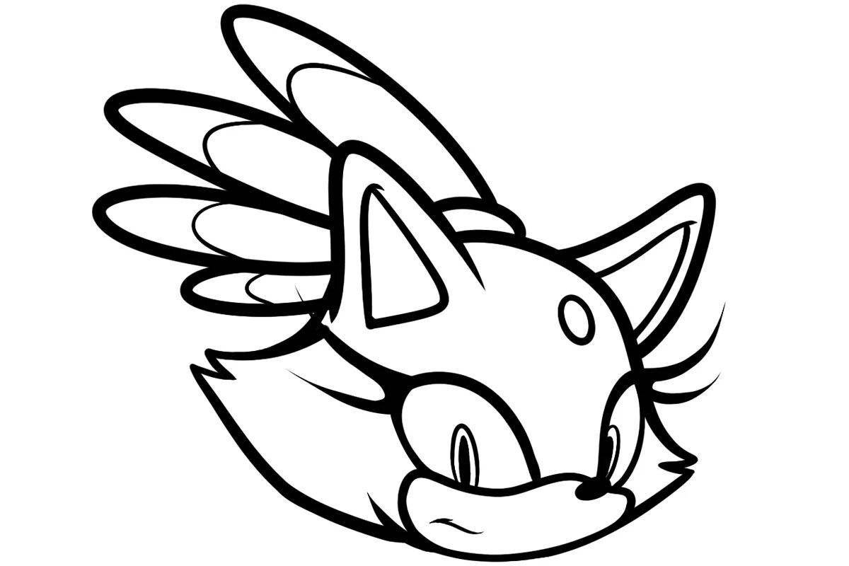 Photo Furry tails coloring page
