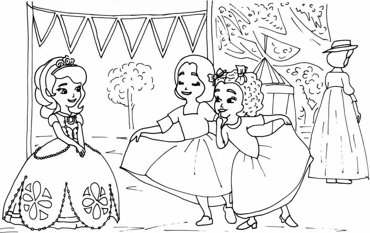 Safia glamor coloring book