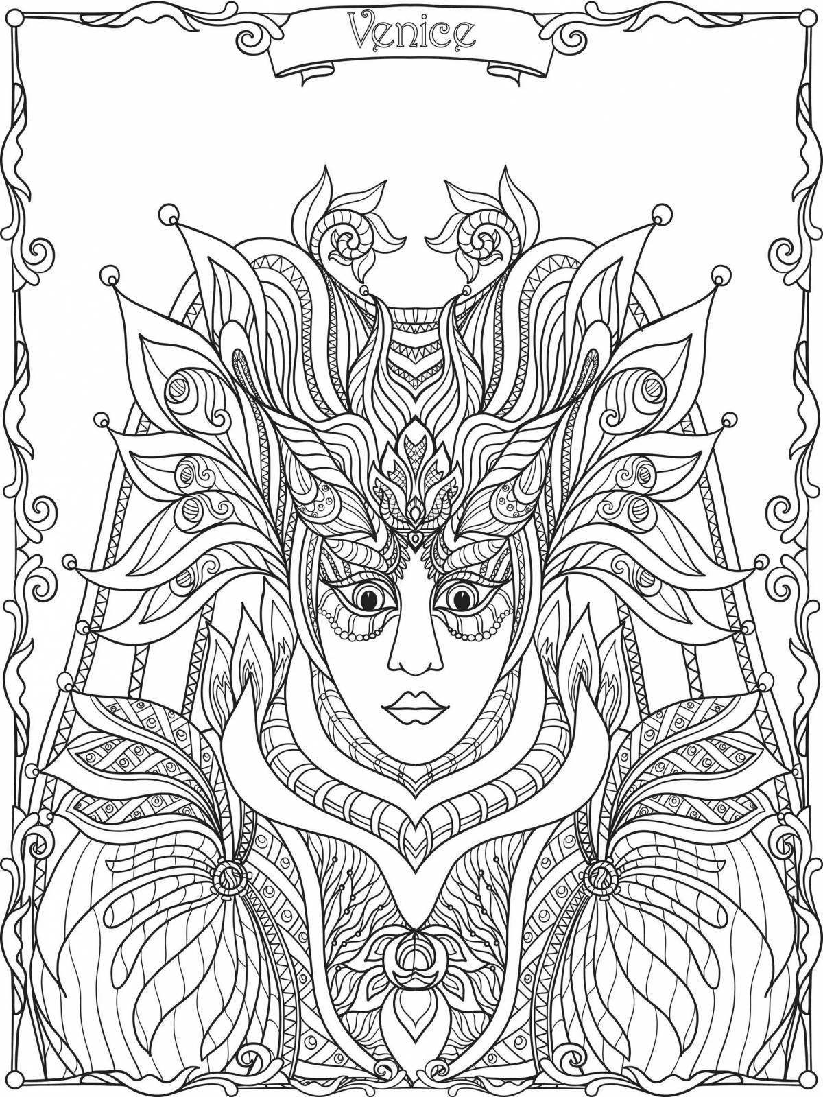 Coloring exotic masquerade