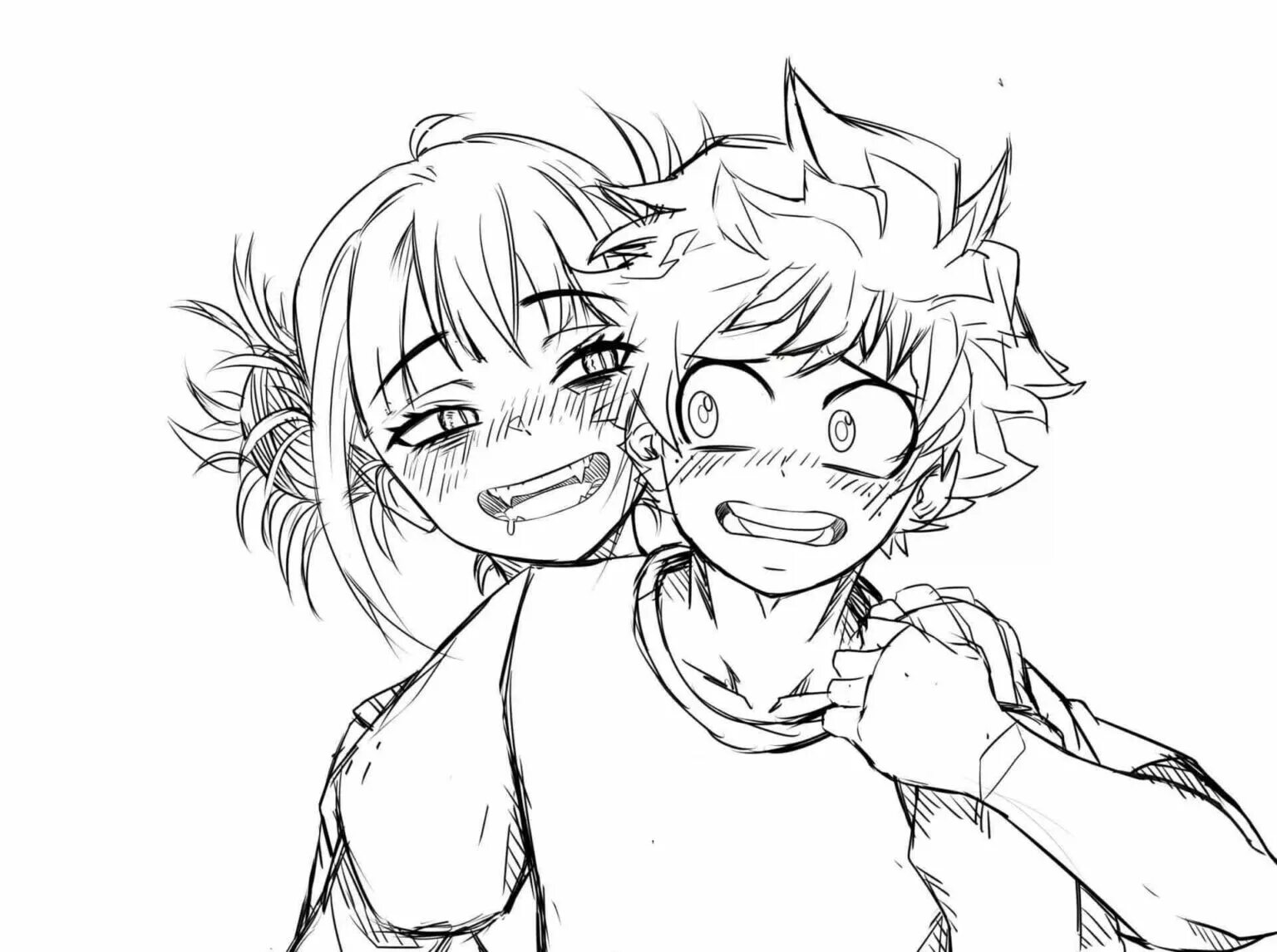 Impressive midoriya coloring book