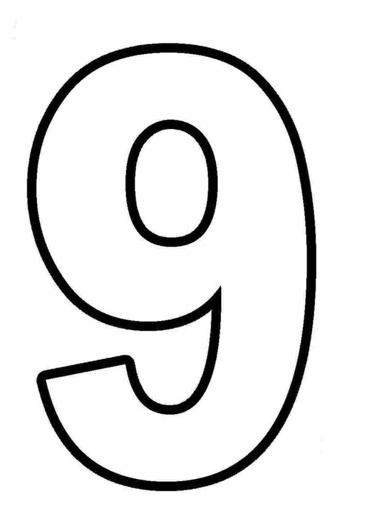 Charming zero page coloring book