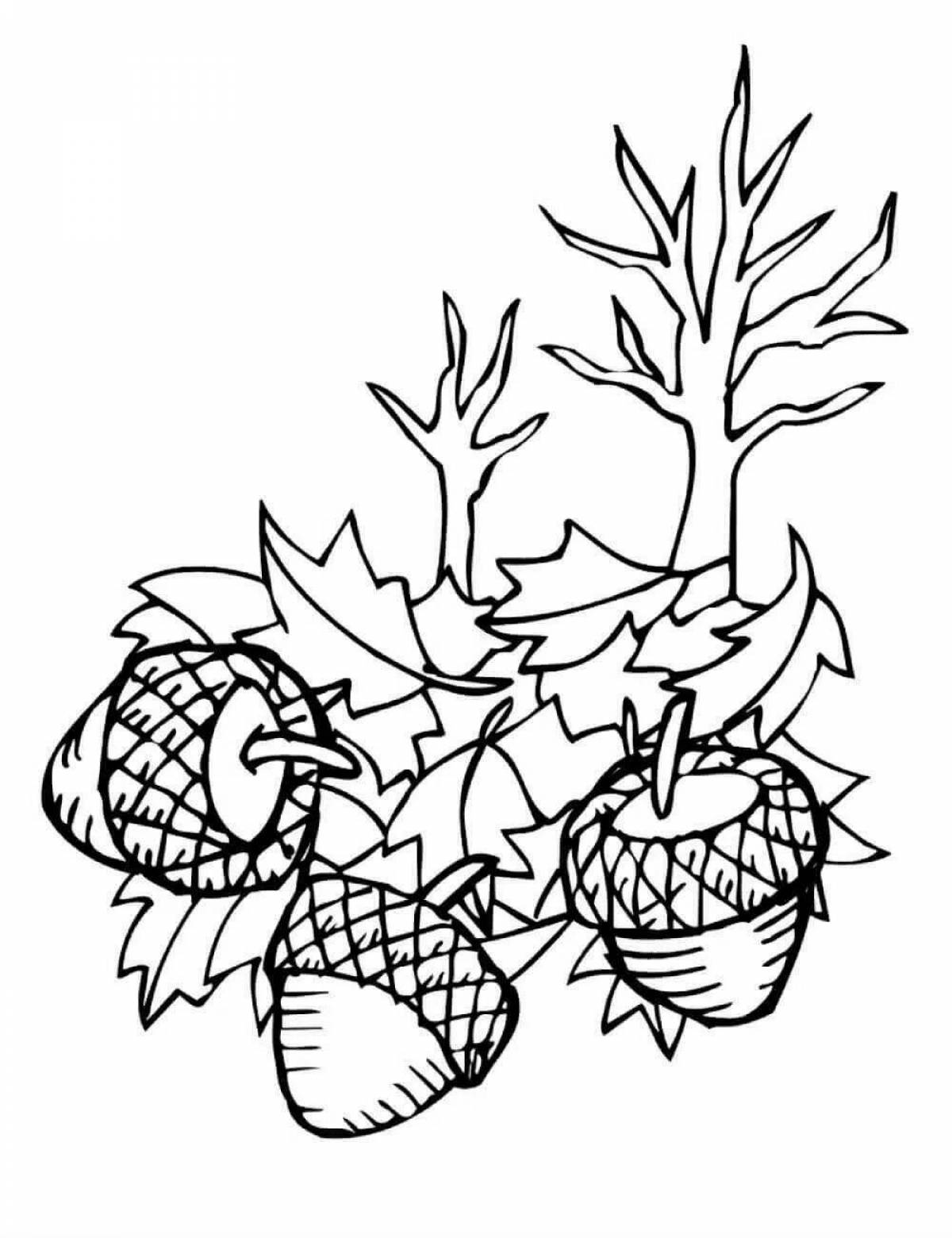 Happy autumn coloring