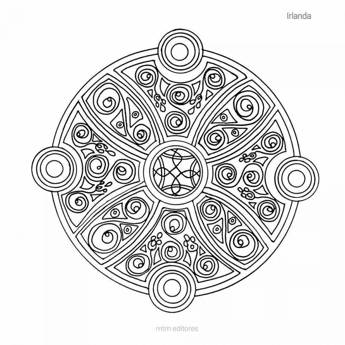 Awesome arabesque coloring book