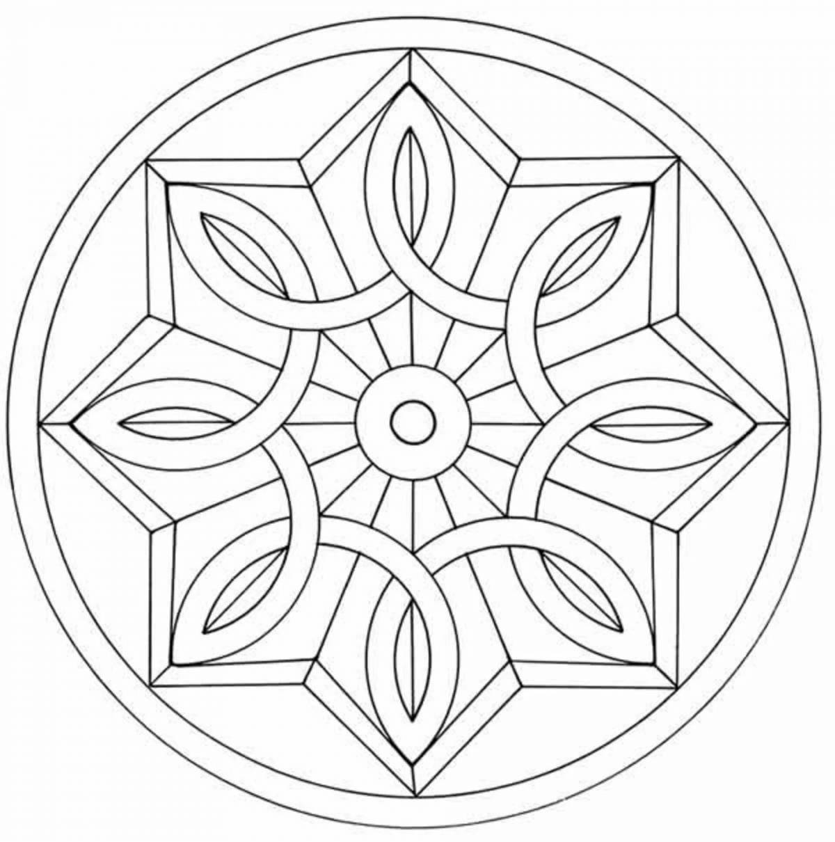 Great arabesque coloring book