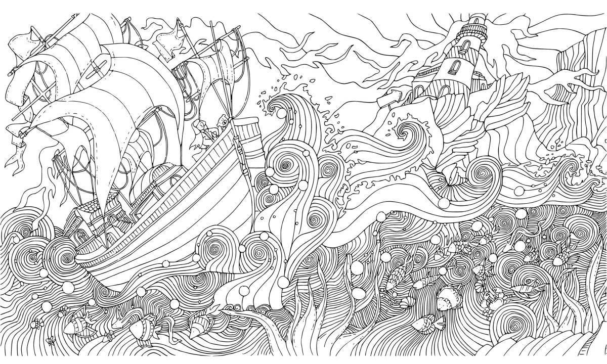 Dreamcore coloring page is awesome