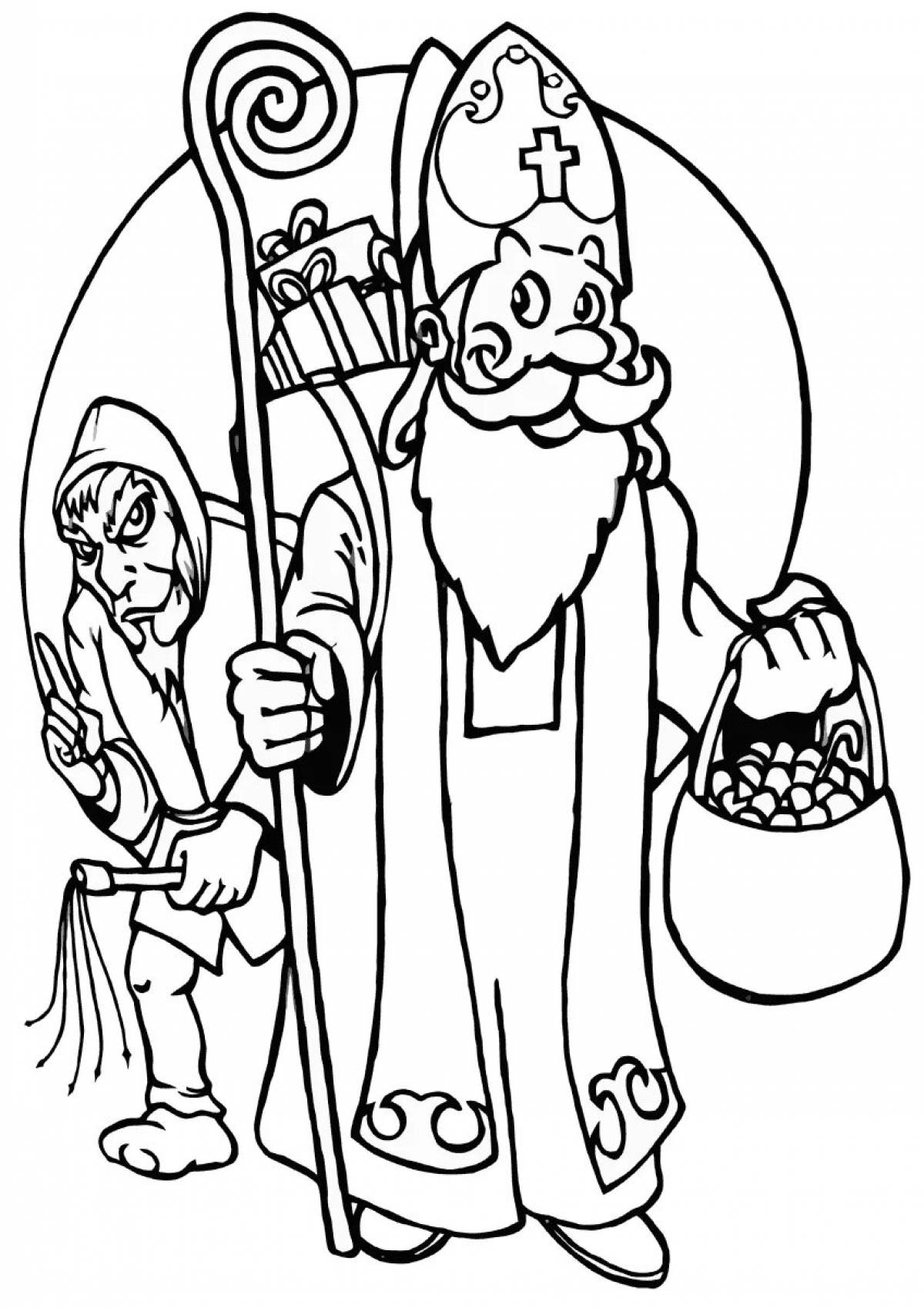 Coloring capricious nikolai