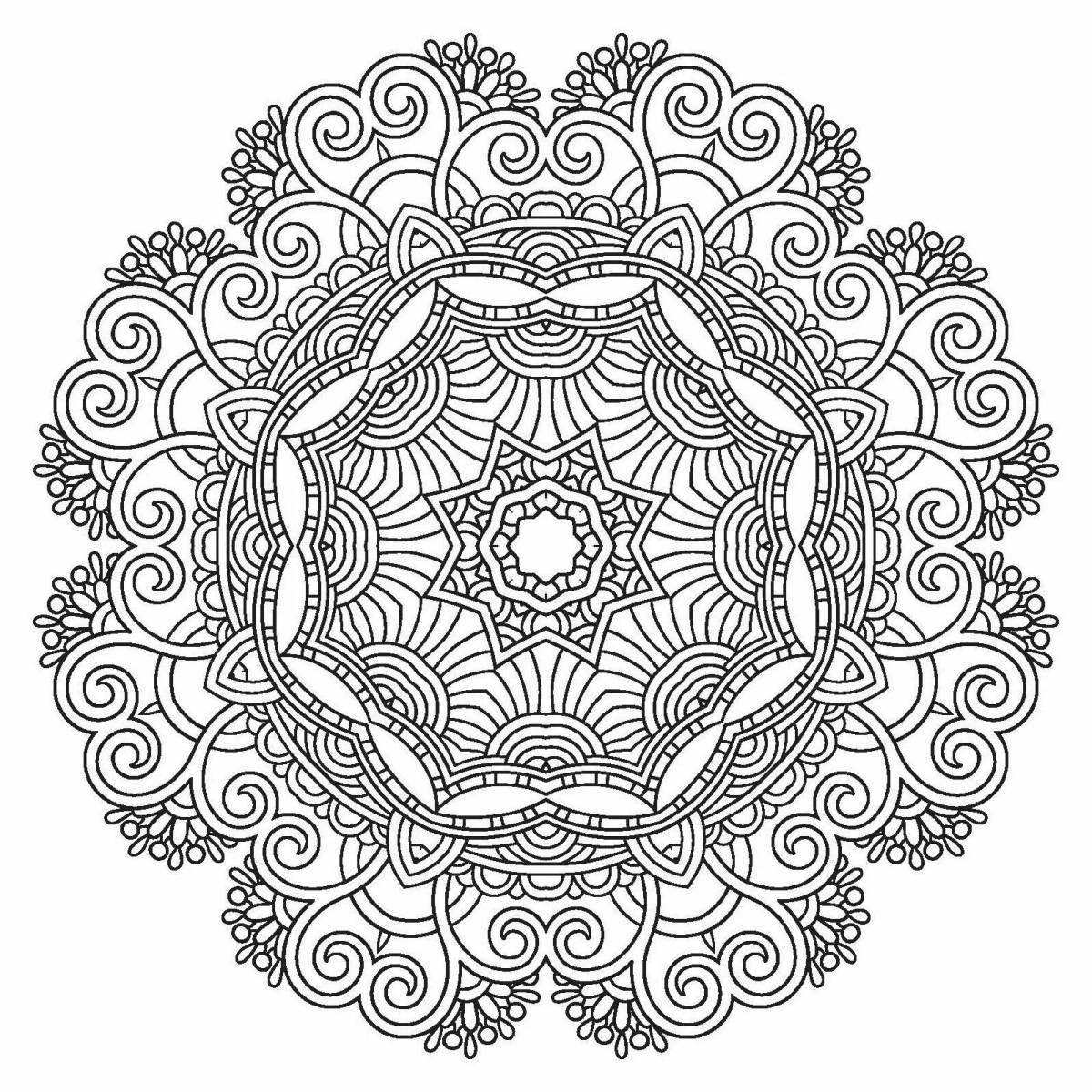 Calm coloring book for peace of mind