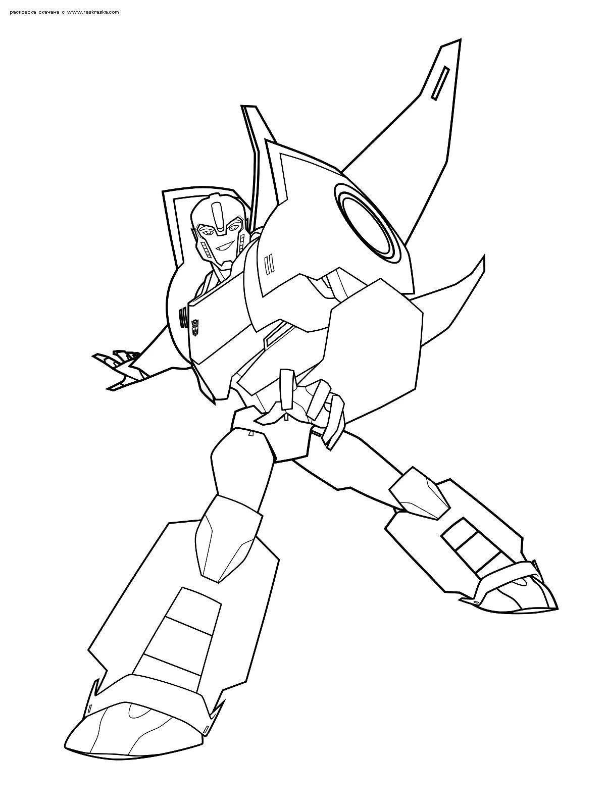 Glowing coloring pages sideswipe transformers