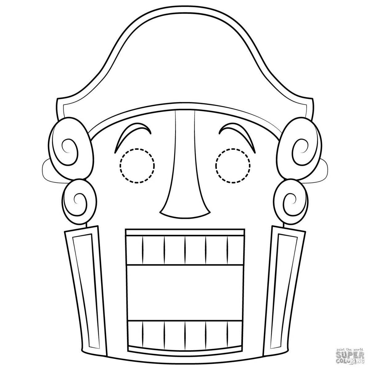 Fascinating Nutcracker coloring book