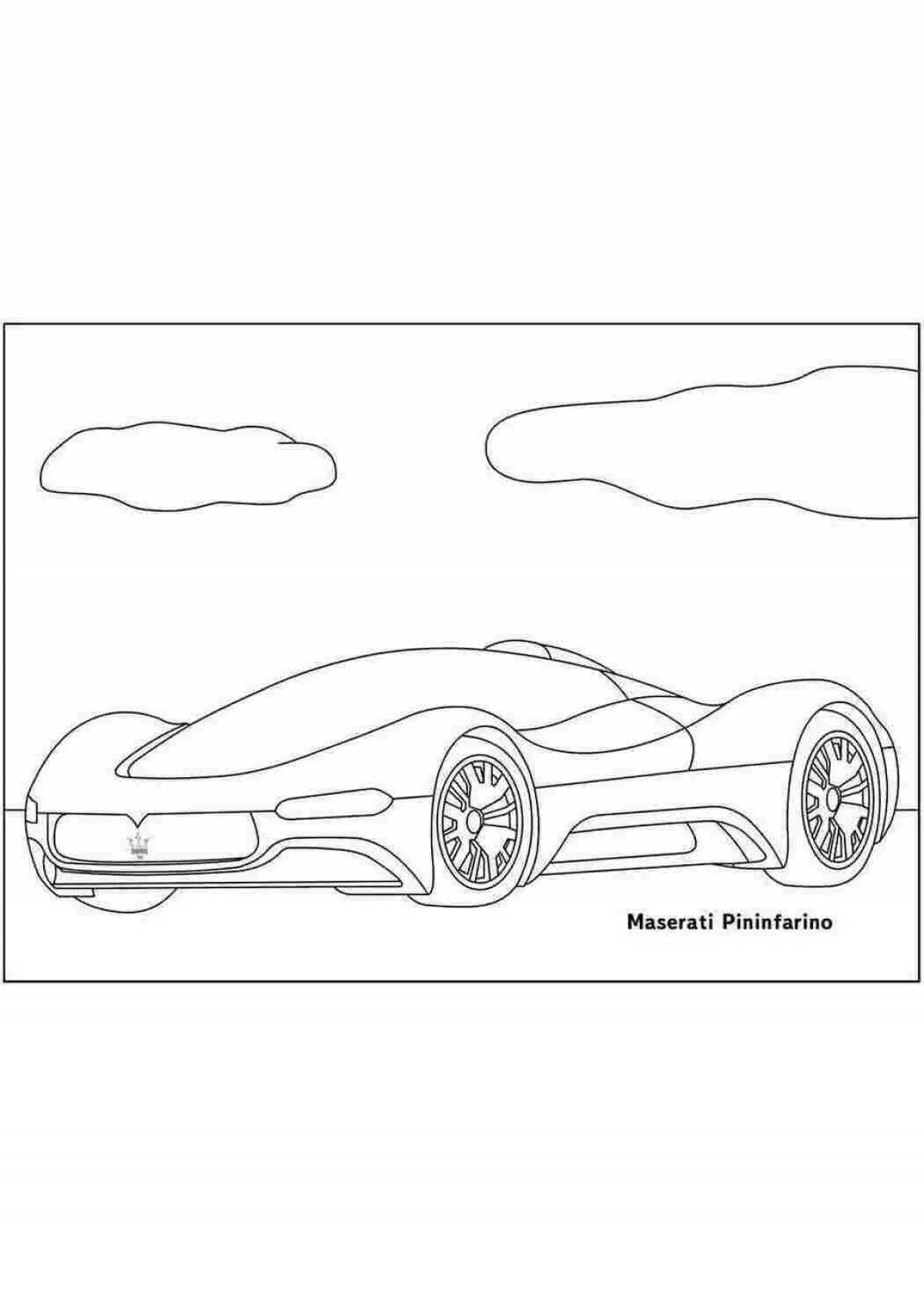 Stylish car of the future