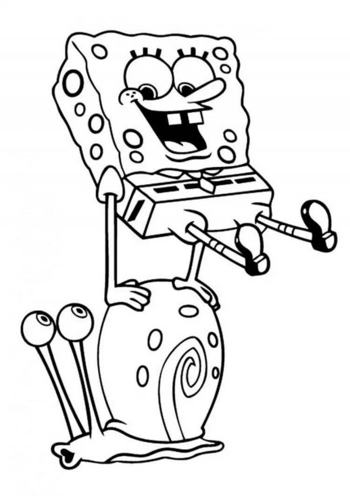 Sparkling snail gary