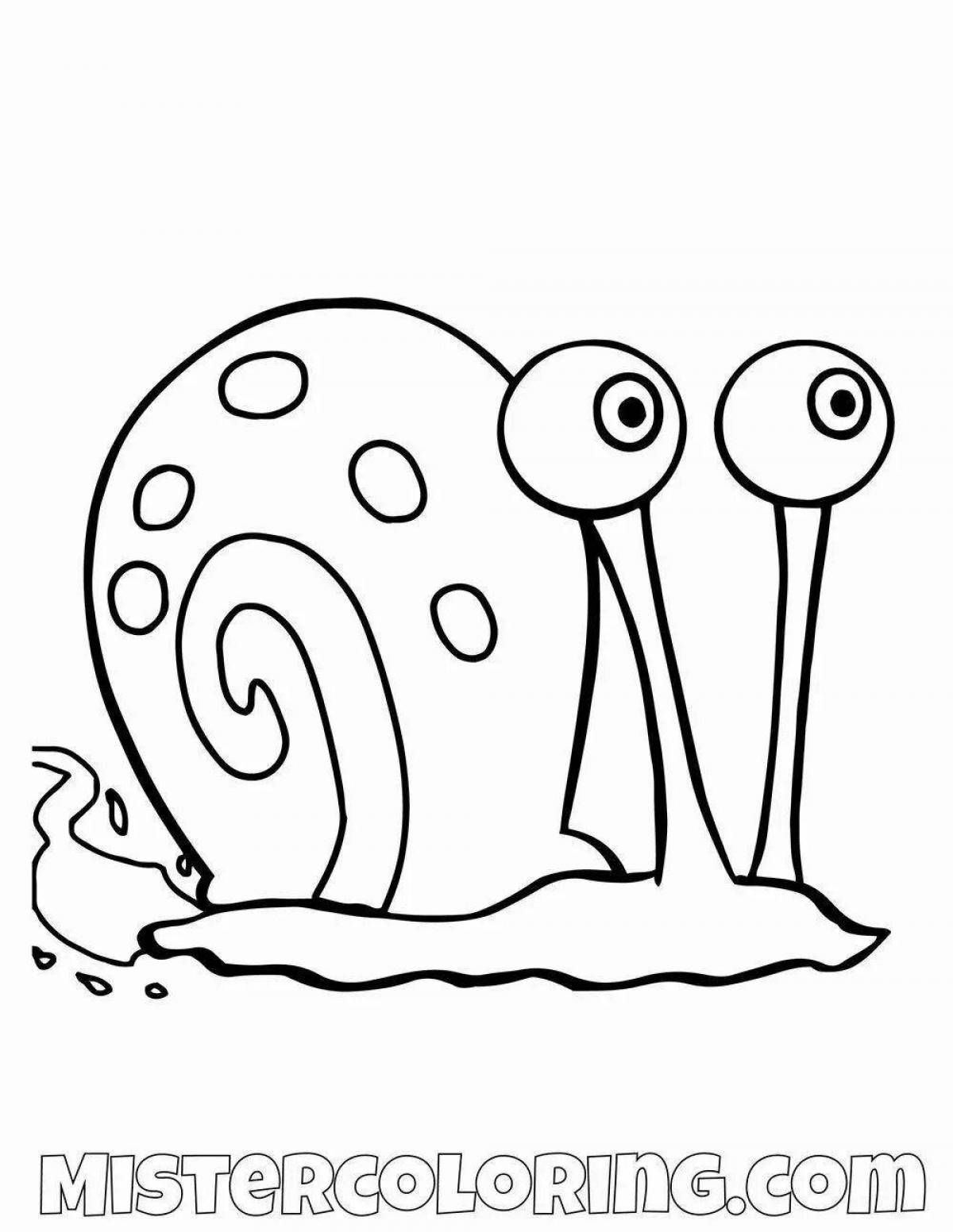 Sly gary the snail