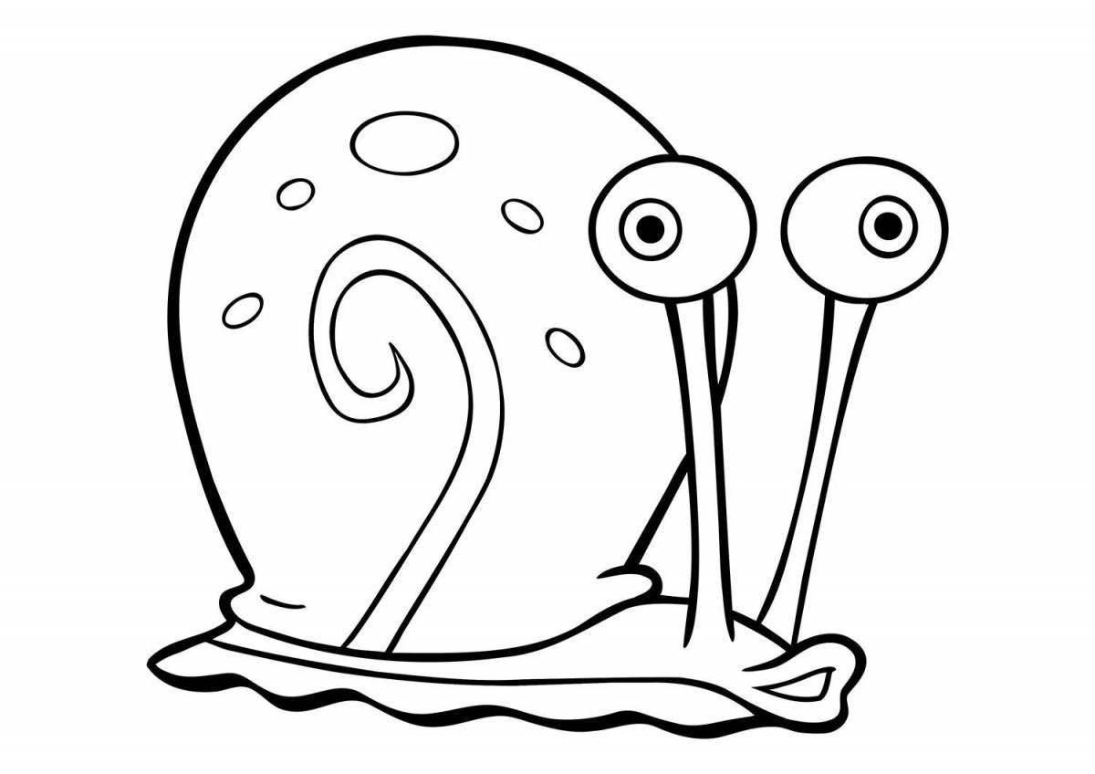 Eccentric gary the snail