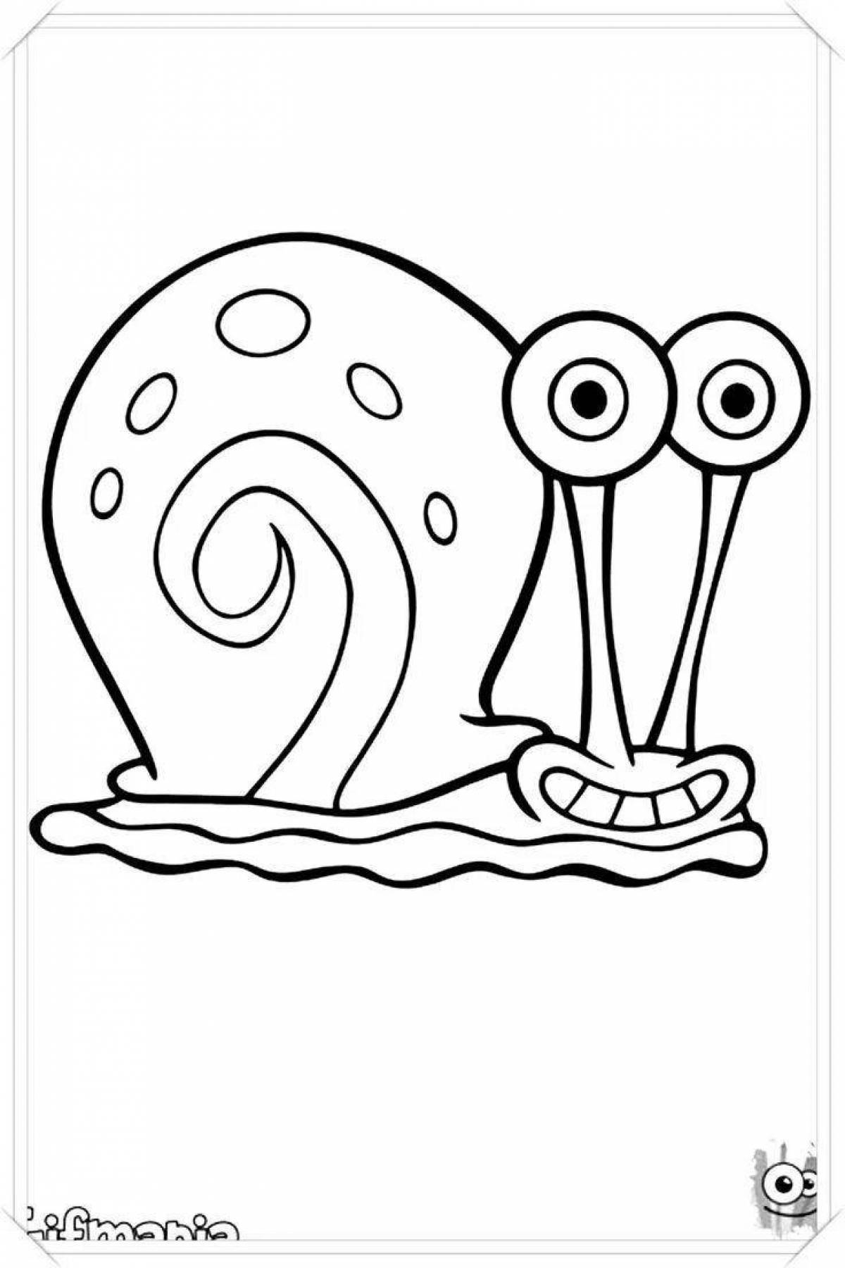Gary's funny snail