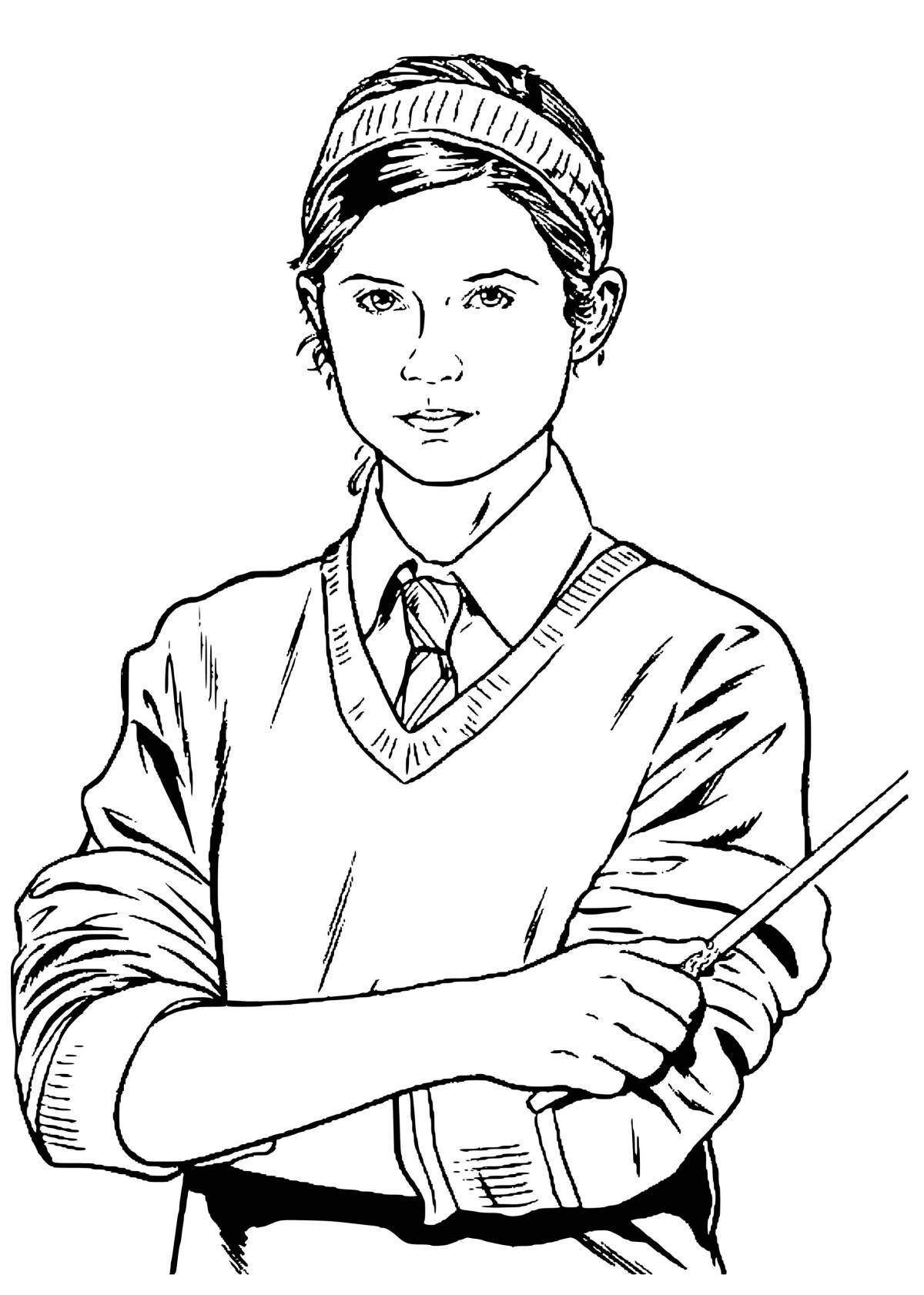 Glorious tom riddle coloring book