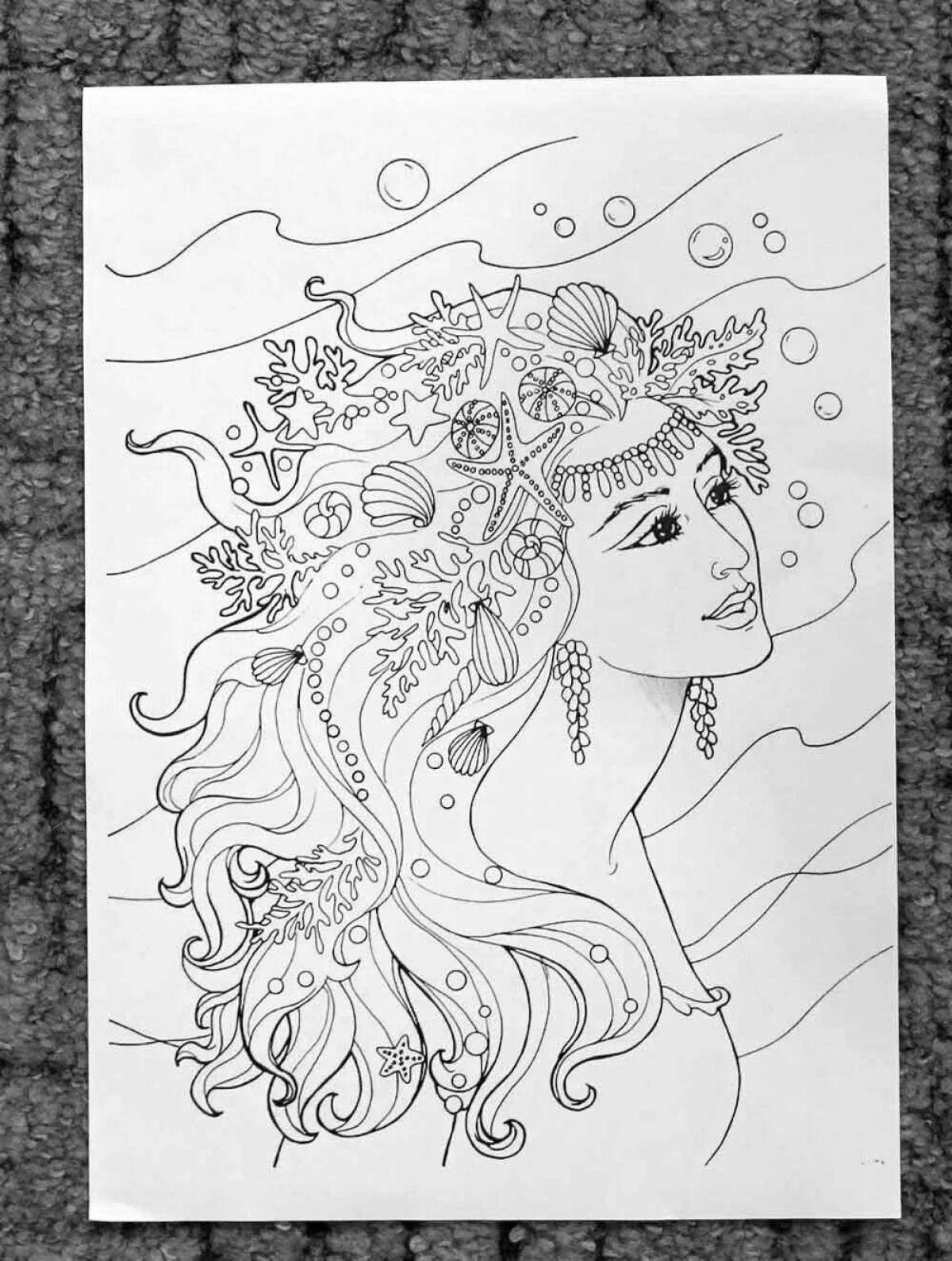 Sublime coloring page difficult people