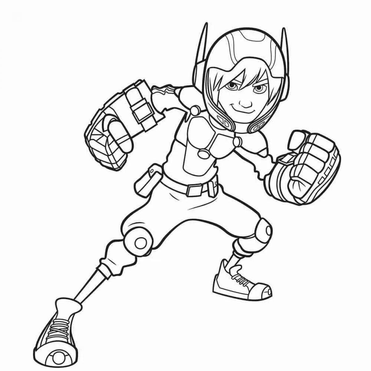 Exquisite coloring page hero