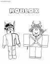 Coloring Pages Roblox girls beautiful (27 pcs) - download or print for ...