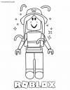 Coloring Pages Roblox girls beautiful (27 pcs) - download or print for ...