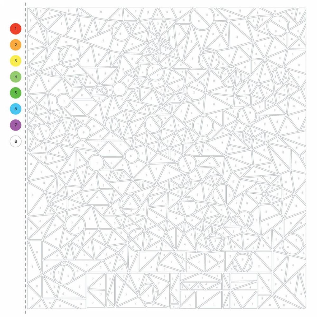 Photo Vivacious coloring page color quest