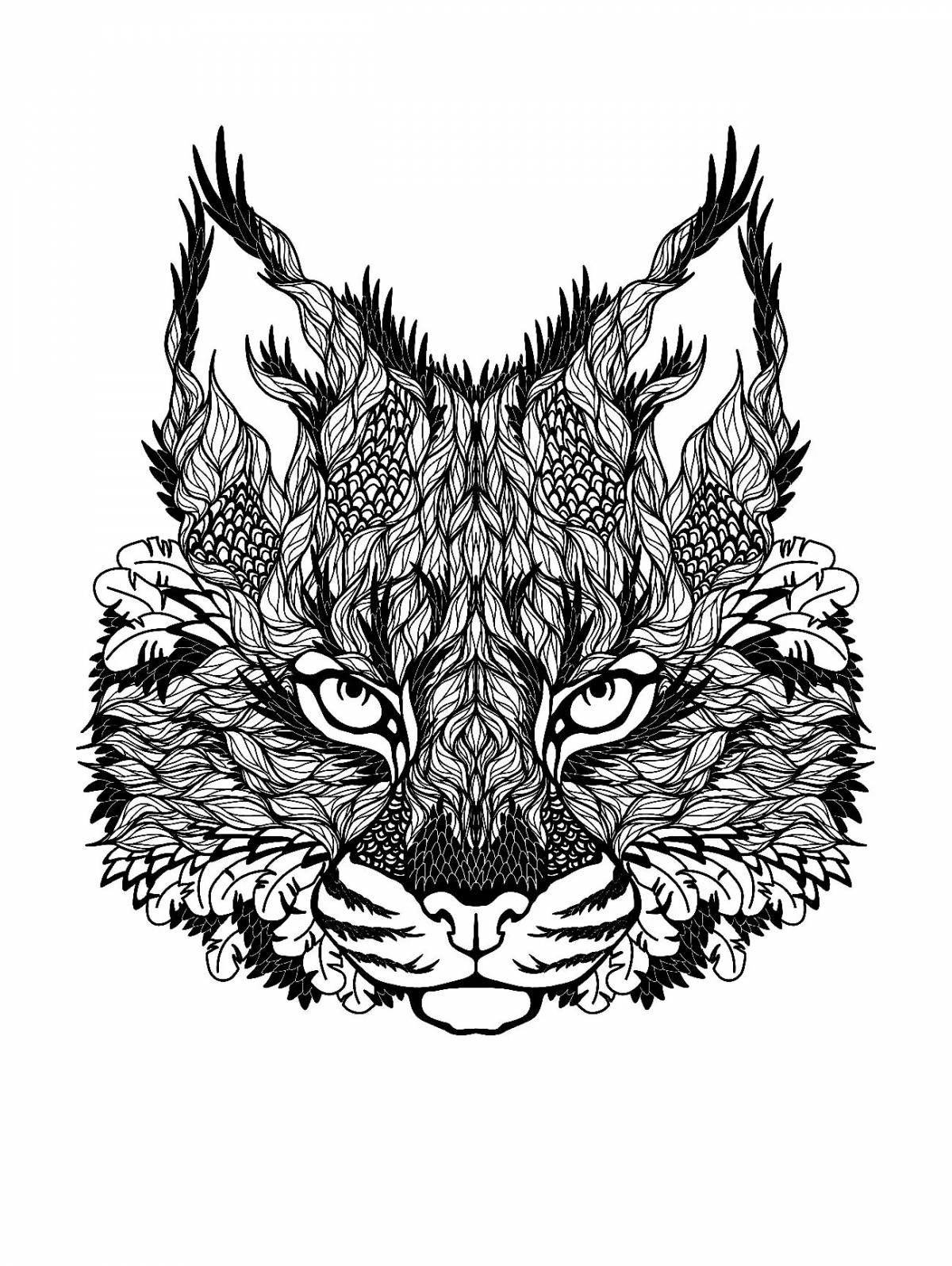 Antistress lynx #3