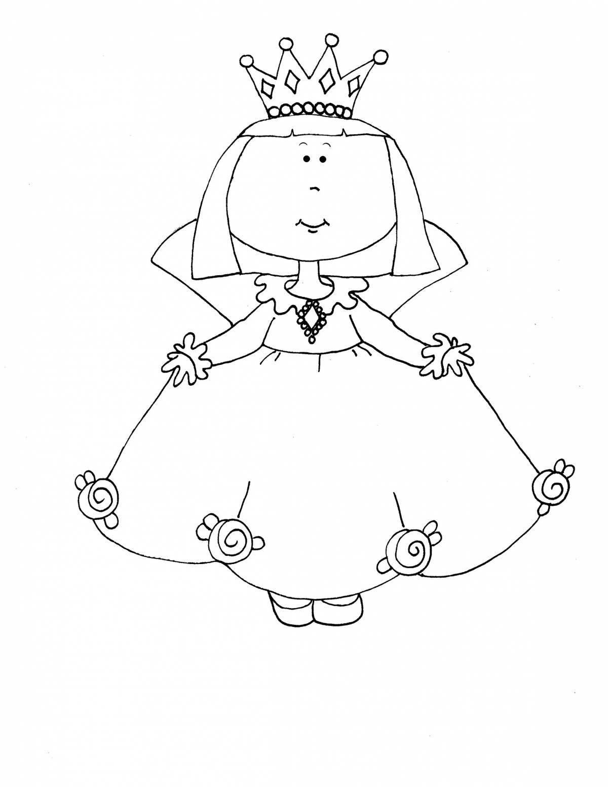 Generous coloring princess nesmeyana