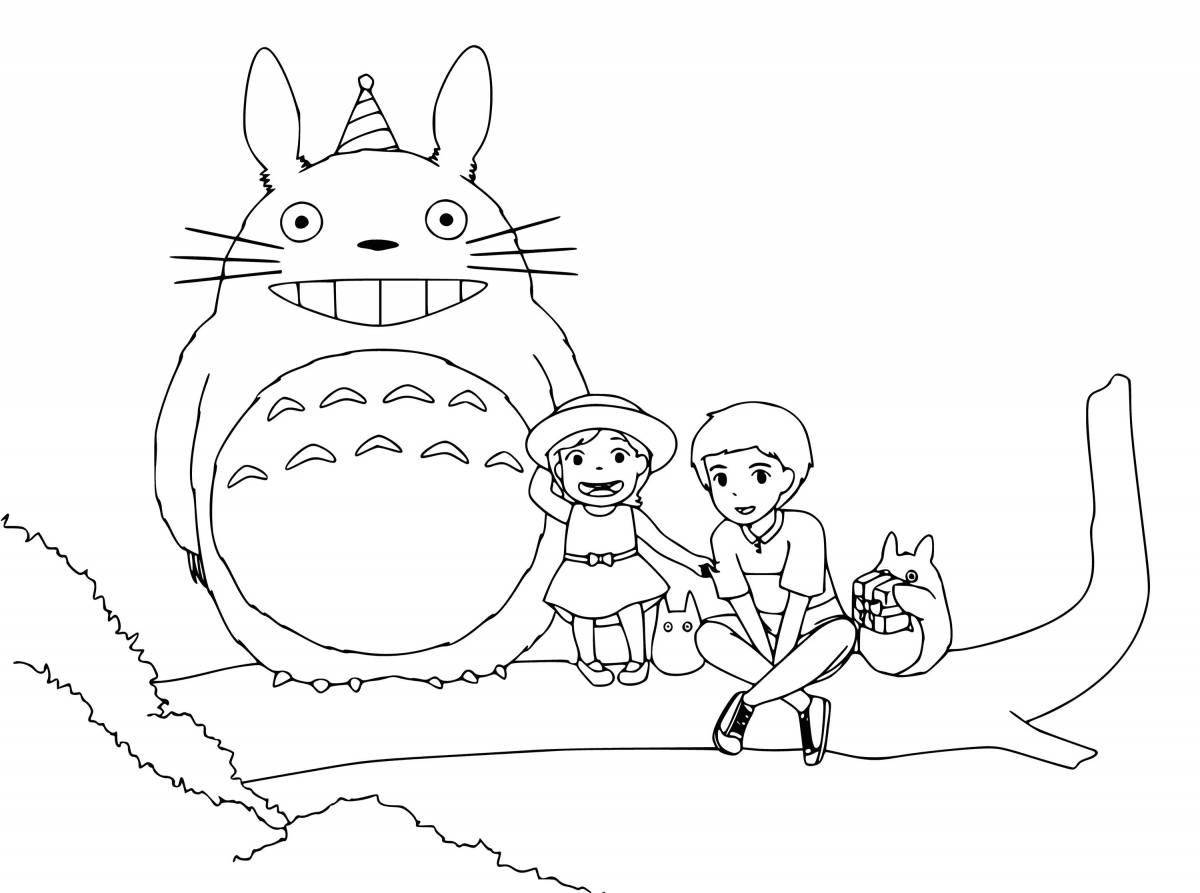 Hayao miyazaki's brilliant coloring book