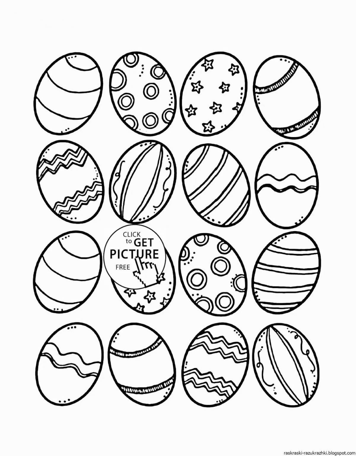 Пасхальные яйца для детей #3