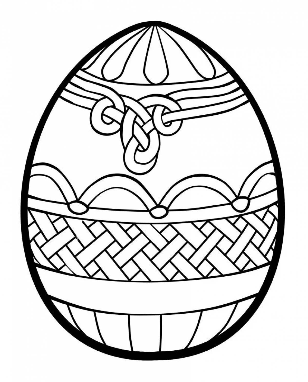 Пасхальные яйца для детей #24