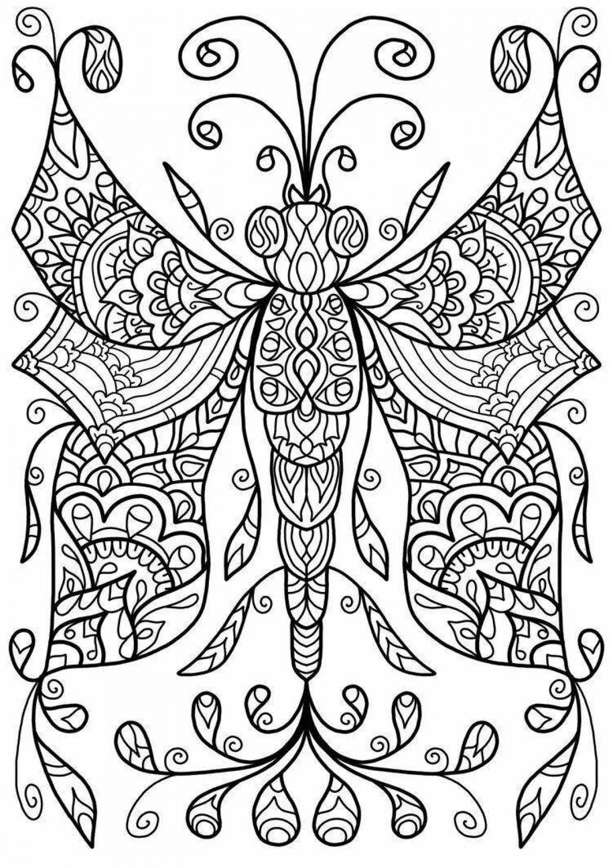 Exquisite coloring pages magical patterns
