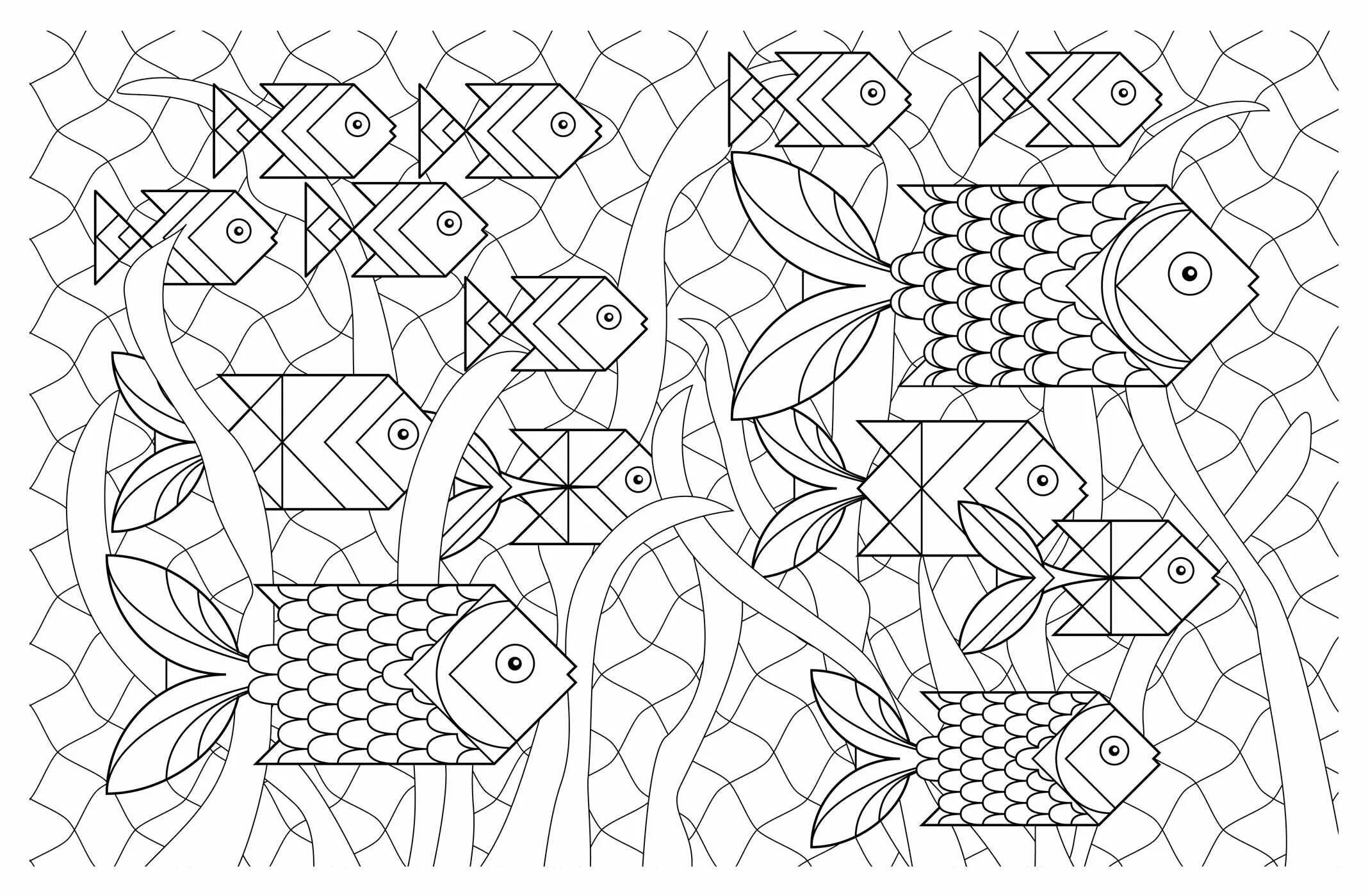 Dazzling coloring pages magical patterns