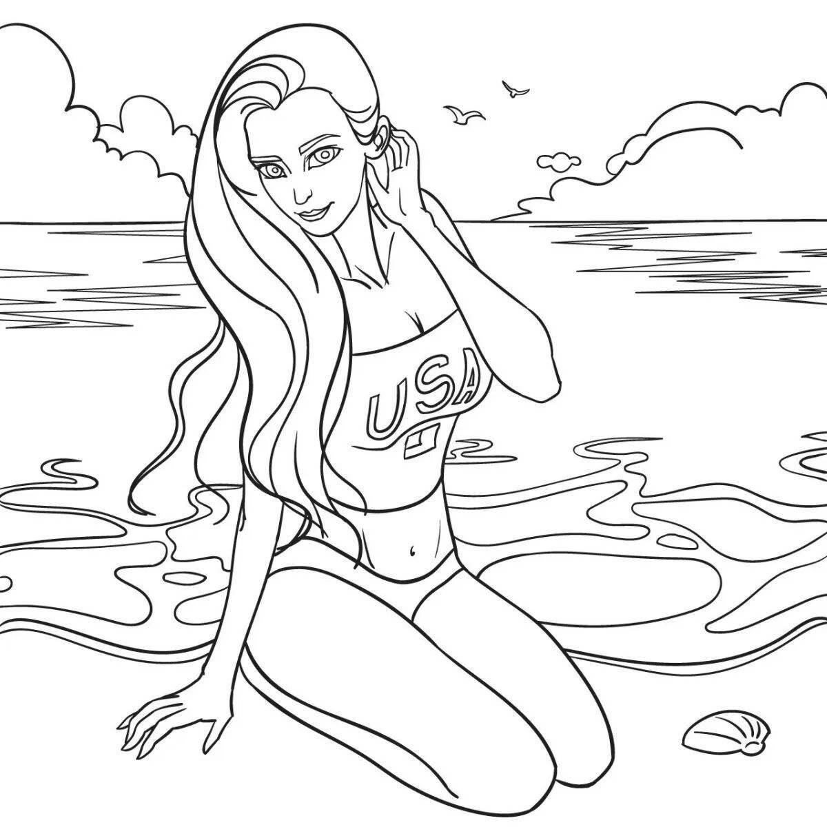 Charming coloring plus 18