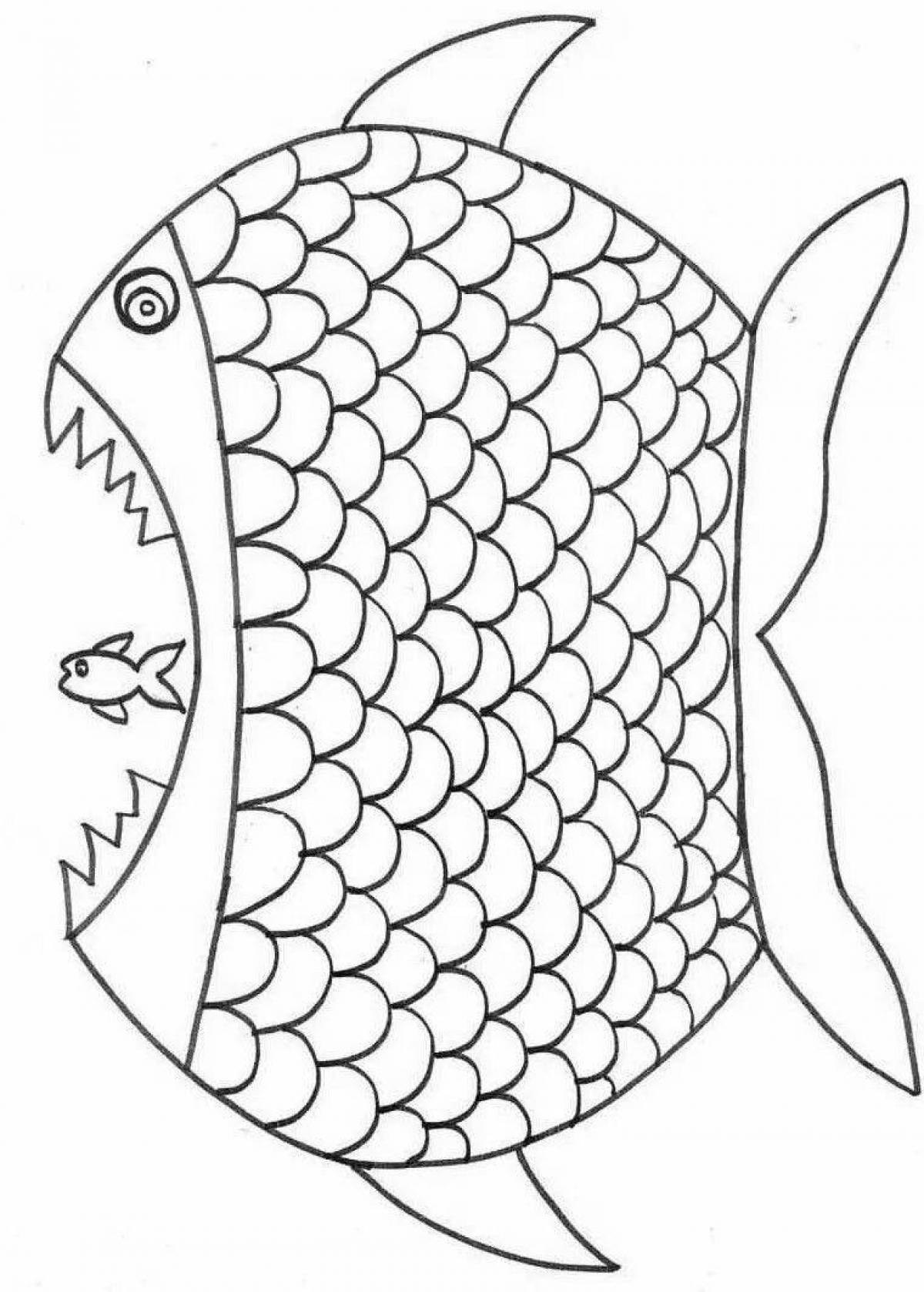DIY coloring page with bright patterns