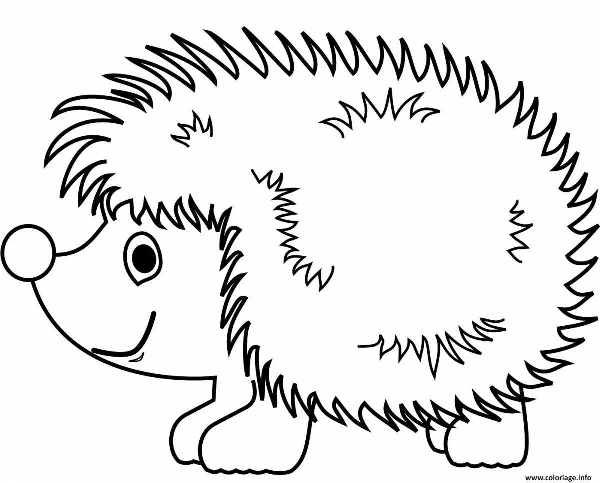 Colored hedgehog #10