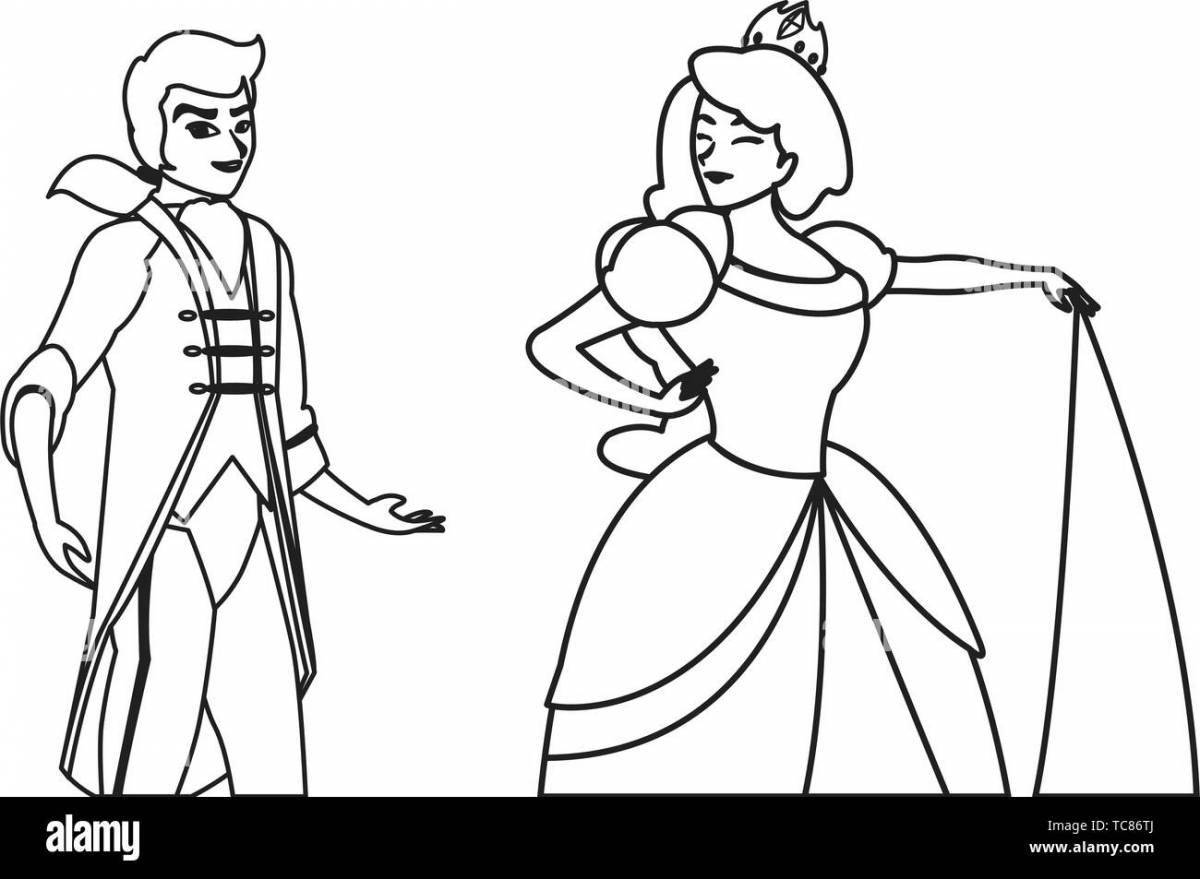 Prince Charming coloring page
