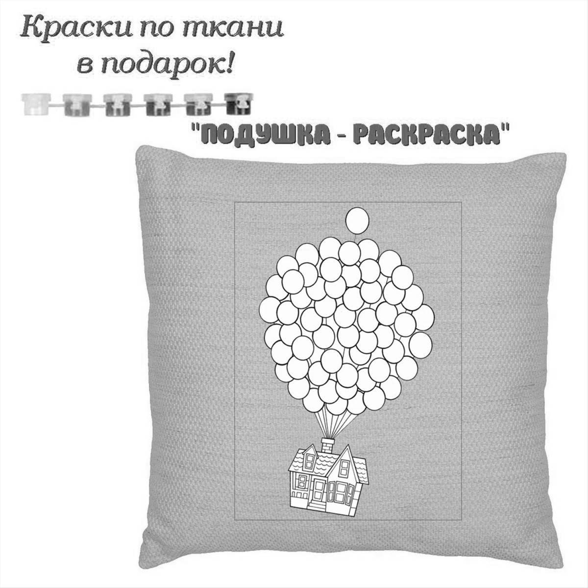 Fancy pillowcase coloring by numbers